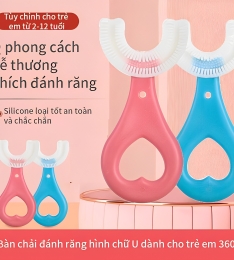 Bàn chải đánh răng hình chữ u cho bé