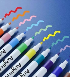 Bút Màu Acrylic Marker 24 màu (T144) (Bộ)