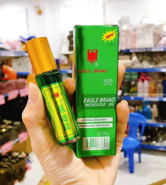 Dầu Gió Xanh Singapore 10ml Dạng lăn