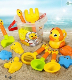 Bộ đồ chơi đi biển xúc cát 14 món cho bé (T96) (Bộ)