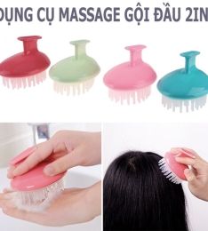 DỤNG CỤ MASSAGE GỘI ĐẦU 2IN1