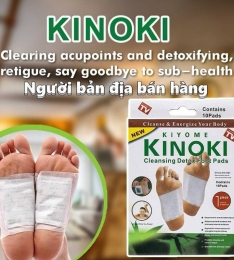 Miếng Dán Thải Độc Chân Nhật Bản Kinoki Detox (T500) (Cái)