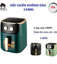 13Lít tem chuẩn nội địa trung : Nồi chiên không dầu Camel 13L (T1) (Cái)