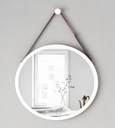 GƯƠNG TRÒN TREO TƯỜNG KHUNG GỖ HÀN QUỐC ( SIZE 50 ) - MIRROR CIRCLE 