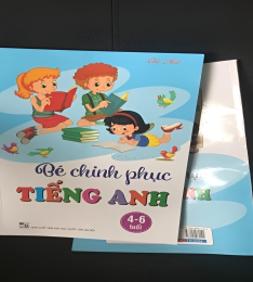 SÁCH CHO BÉ CHINH PHỤC TIẾNG ANH THÔNG MINH SINH ĐỘNG