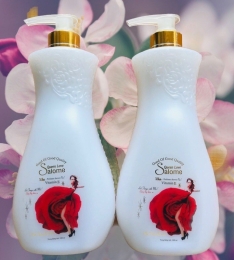 Sữa tắm cao cấp salome Queen Love Vitamin E 100 Hoa Hồng (Chai)