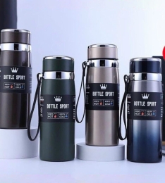 Loại 600ml: Bình Giữ Nhiệt Inox 304 cổ rút Bottle Sport cao cấp 600ML (T50) (Cái)