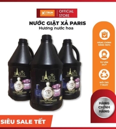 PARIS 3.6L: NƯỚC GIẶT XẢ PARIS HƯƠNG NGÀN HOA 3.6 Lít (T4) (Can)