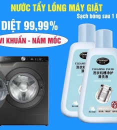 Vệ sinh lồng máy giặt, Nước tẩy lồng máy giặt cleaning Fluid (Chai)