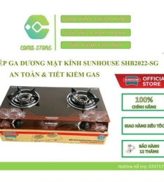 Bếp gas đôi SUNHOUSE SHB2022 (BH 1 đổi 1 chính hãng) (Cái)