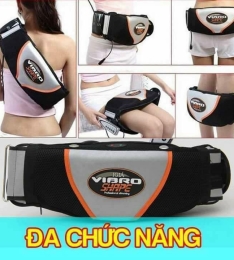 ĐAI RUNG NÓNG MASSAGE GIẢM MỞ BỤNG, VAI GÁY VIBRO SHAPE (T30) (Cái)